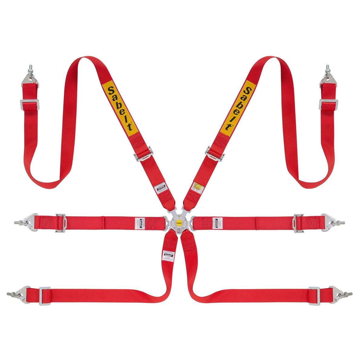 Sabelt GT/Rally Steel 2" Racing Harness - FIA 8853-2016