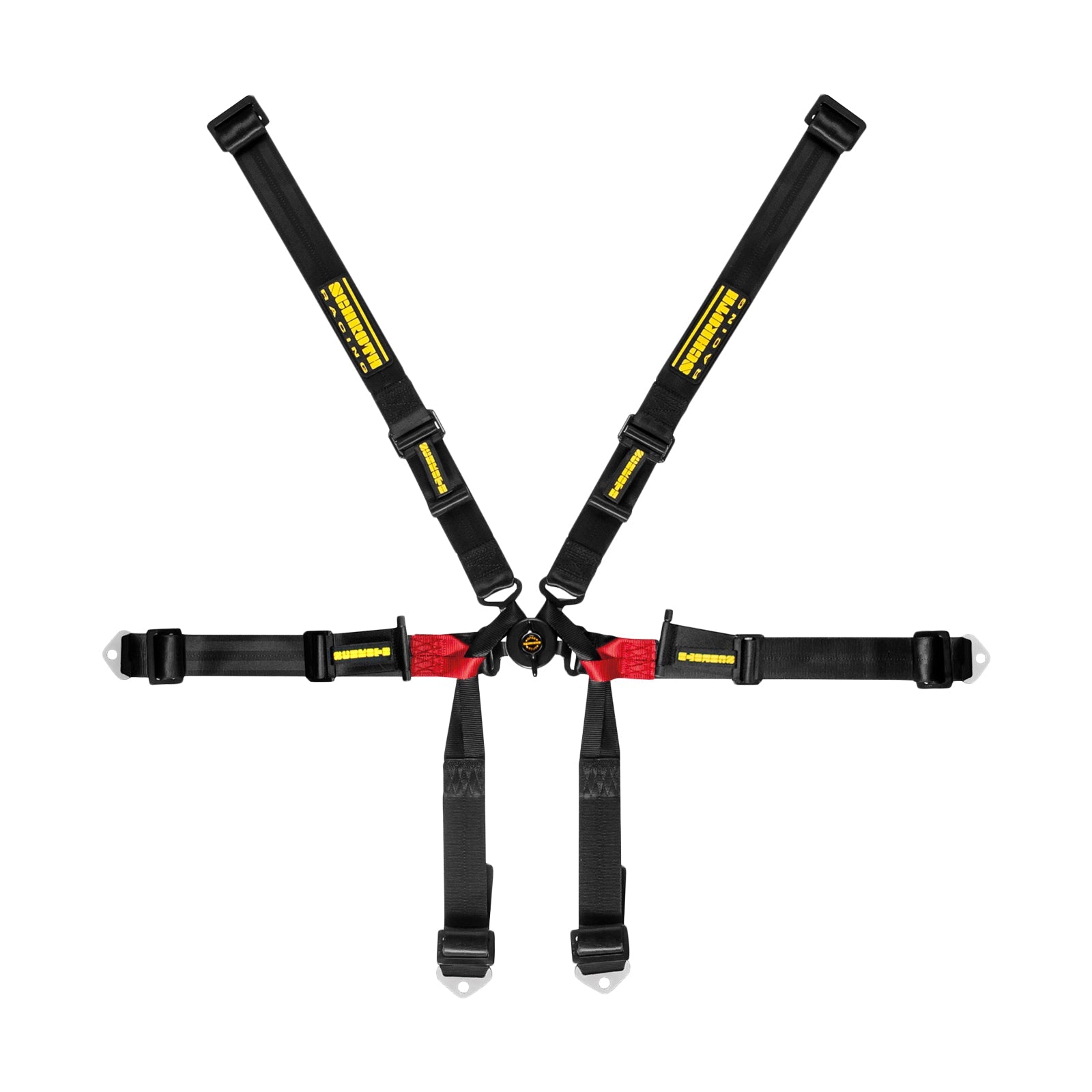 Schroth Formula 2x2 Pull-Up Lap Adjusters- Black