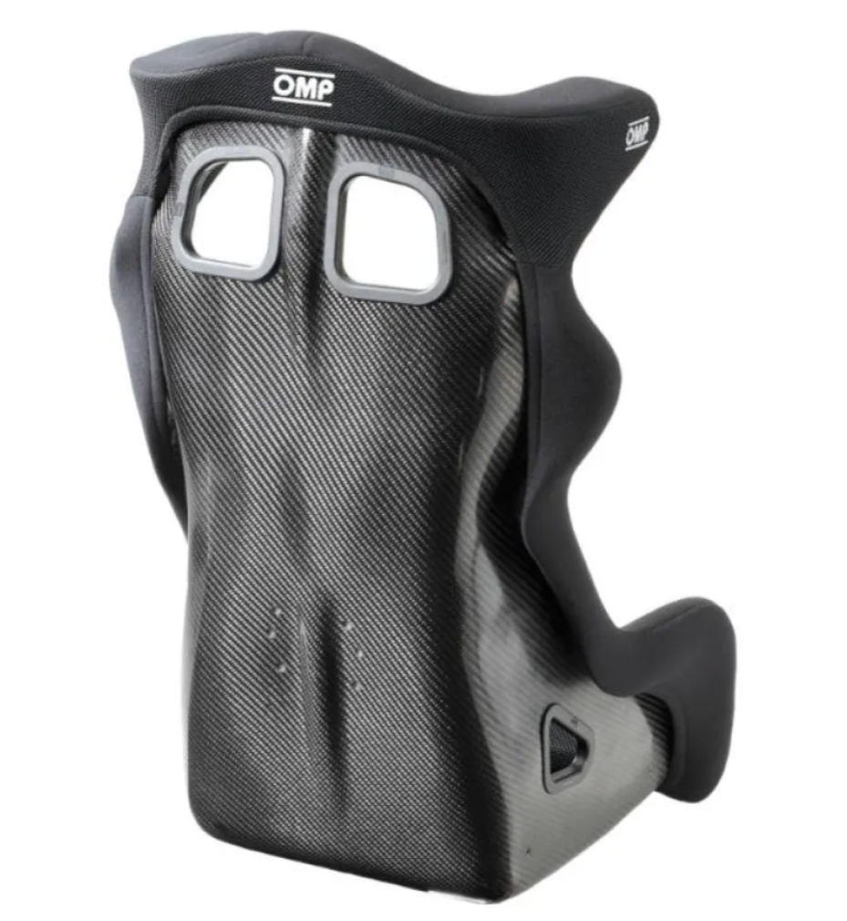 OMP HTE-R XL Carbon Fiber Racing Seat | FIA 8855-1999