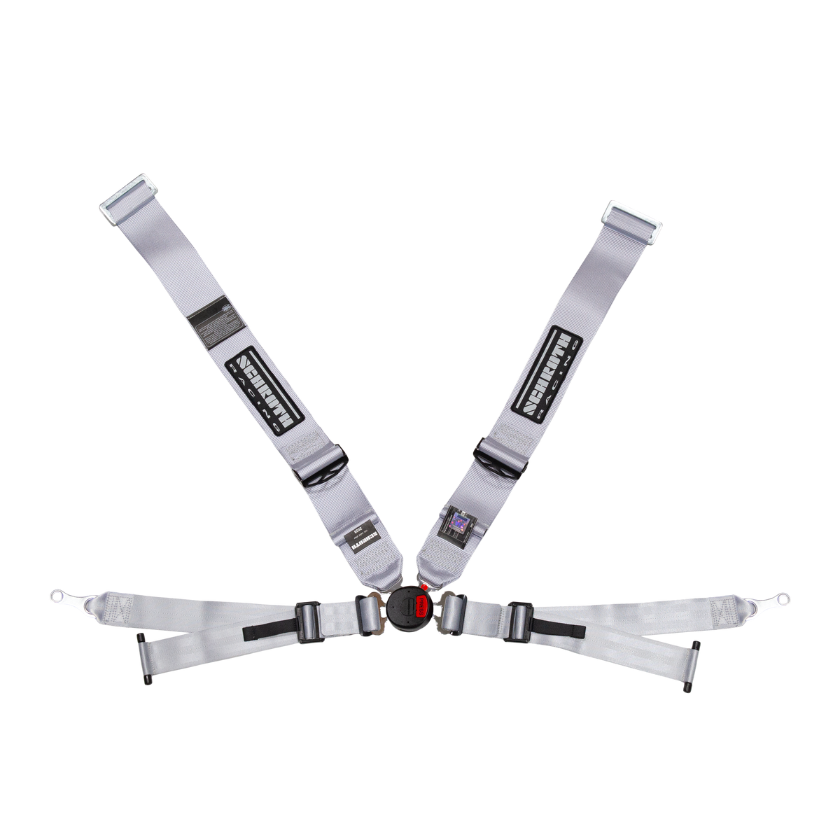 Schroth Profi II ASM FE 4-Point Harness — Pull-Down, Bolt-In (Push-Button Camlock)