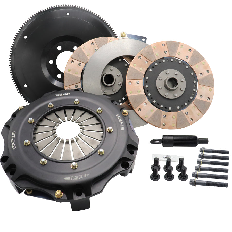Aasco Tilton Clutch Assembly ST-246 Ford Small Block (Internal Bal) Tremec T56 Magnum 6-Spd — 55-2003