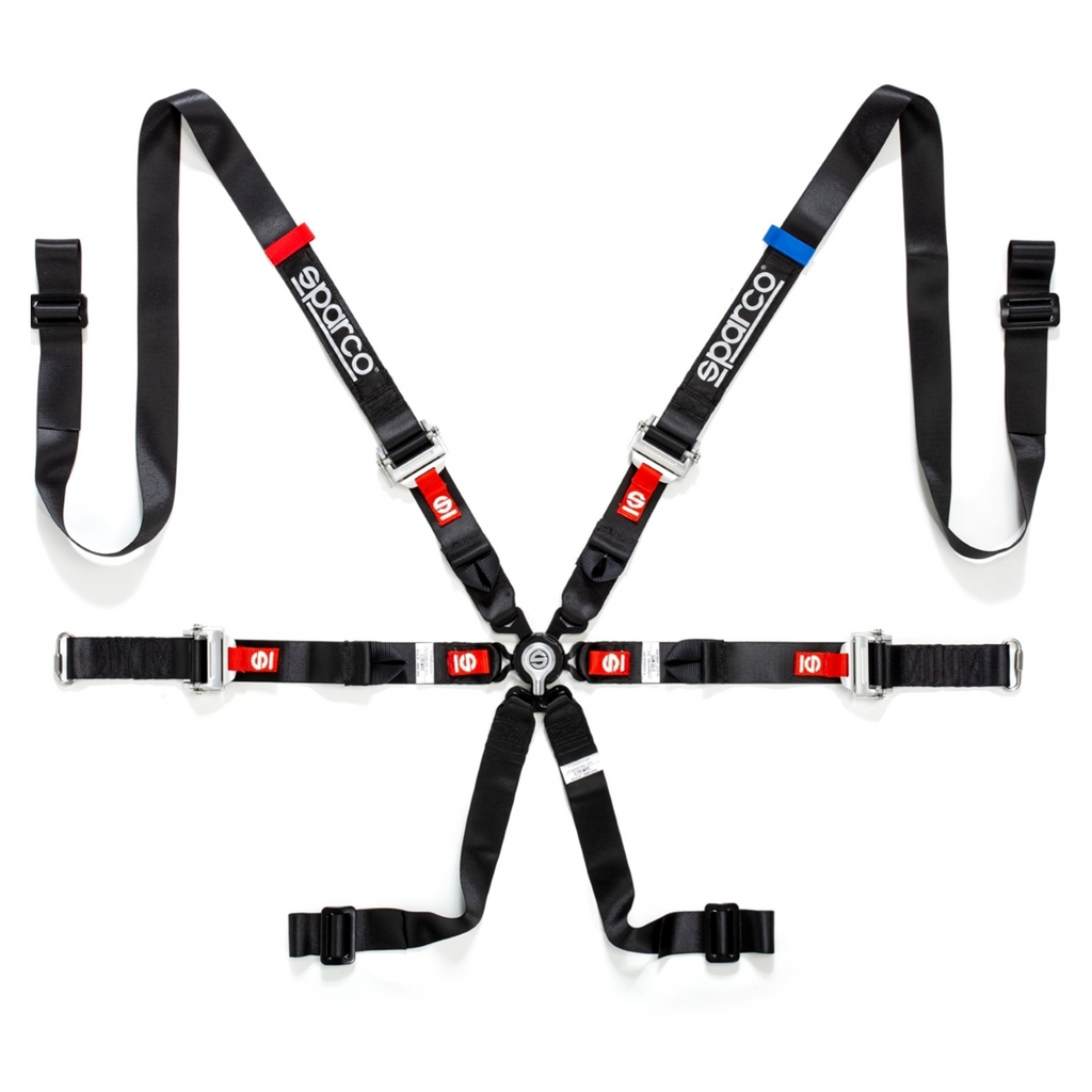Sparco FIA Prime H-9 Evo 6-Point Racing Harness